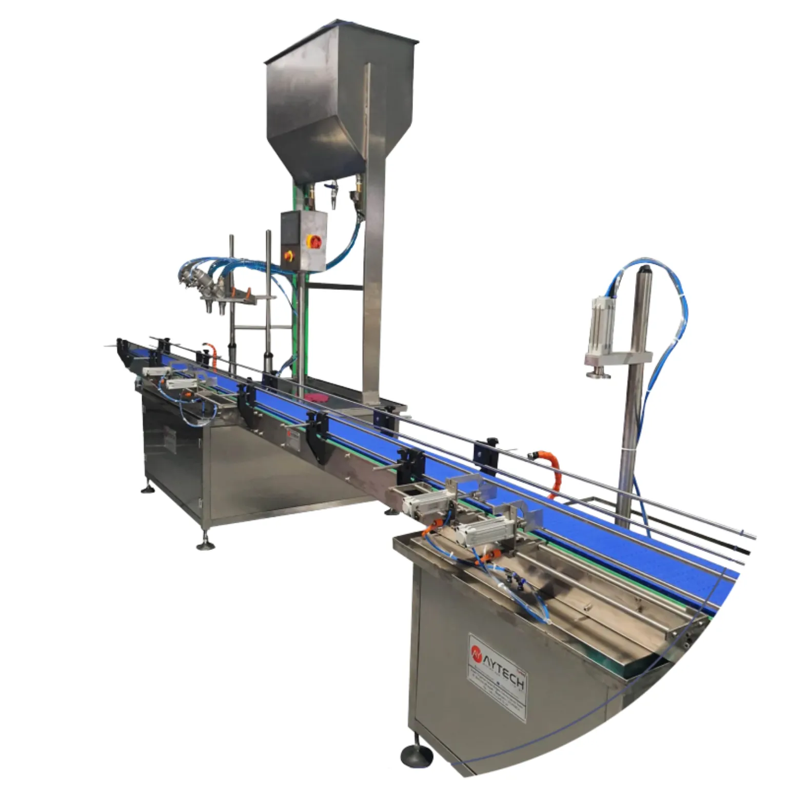 Flowmetreli Dolum Makinası | Akışmetreli Sıvı Dolum Hattı